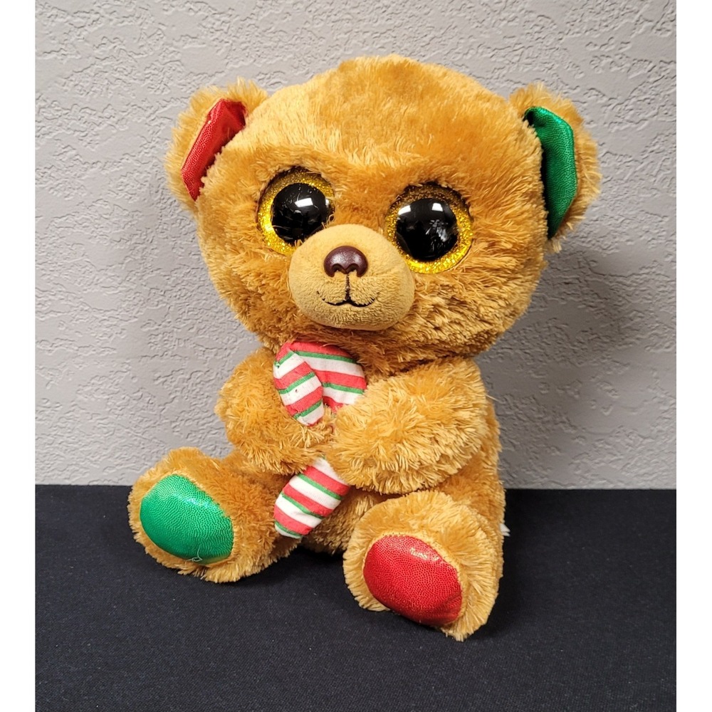 Ty Beanie Boo Bella Holiday Bear 9 Inch Tall (2017)
